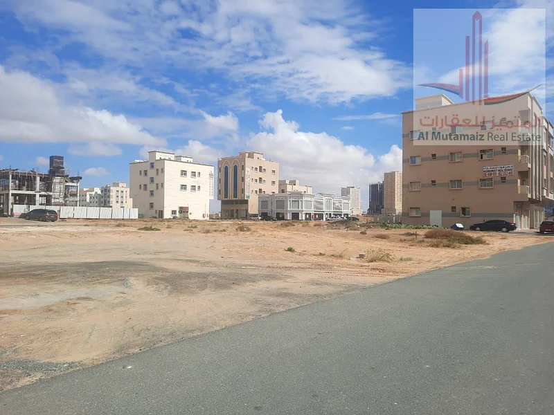 For sale, two residential and commercial plots in the Emirate of Ajman, Al Alia District, a very prime location.63199122456067112