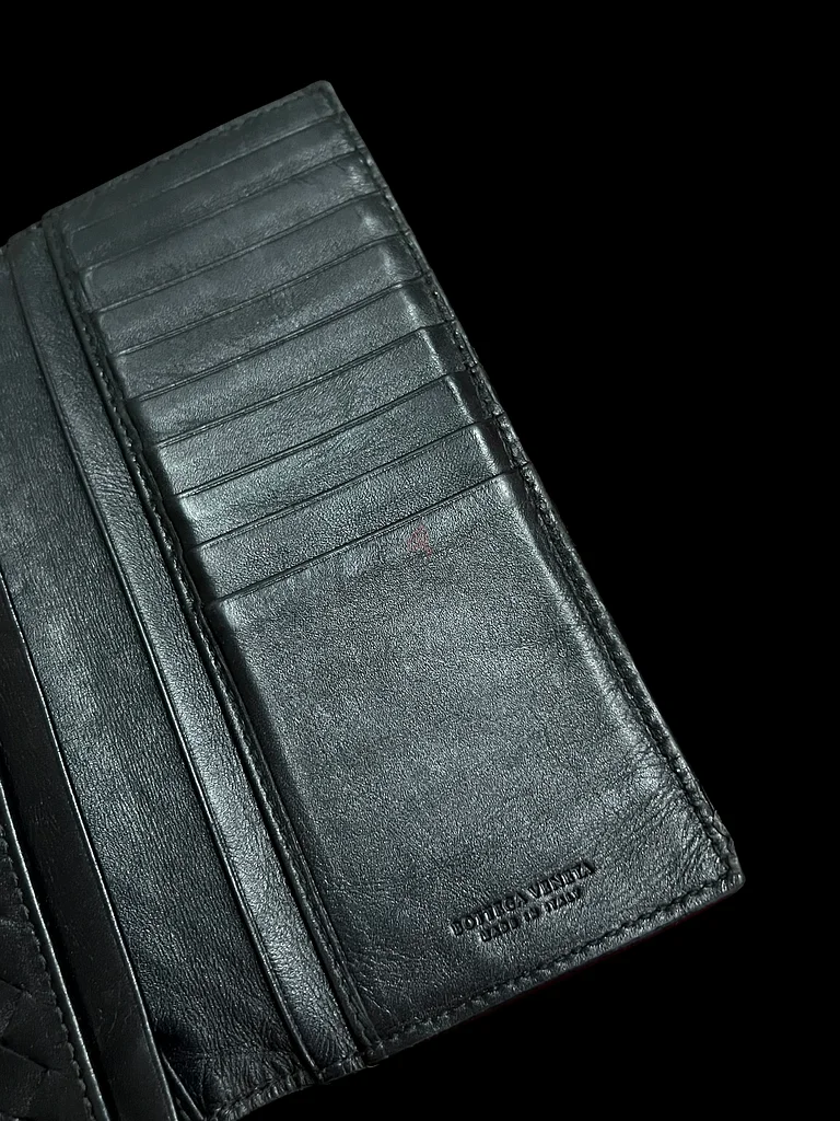 Bottega venneta inteecciato used women’s wallet63239085847553111