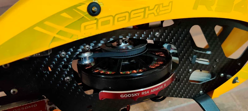 GooSky RS4 Legend 3D RC Helicopter PNP BNF Version Yellow repainted63228314348673111