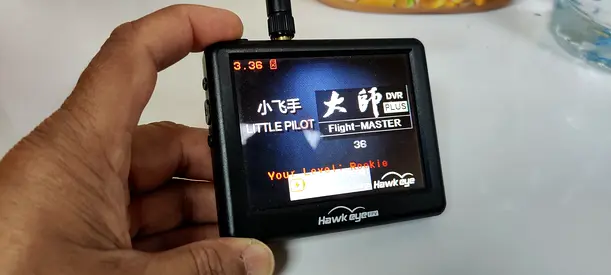 Hawkeye Little Pilot FPV DVR Video Monitor For FPV