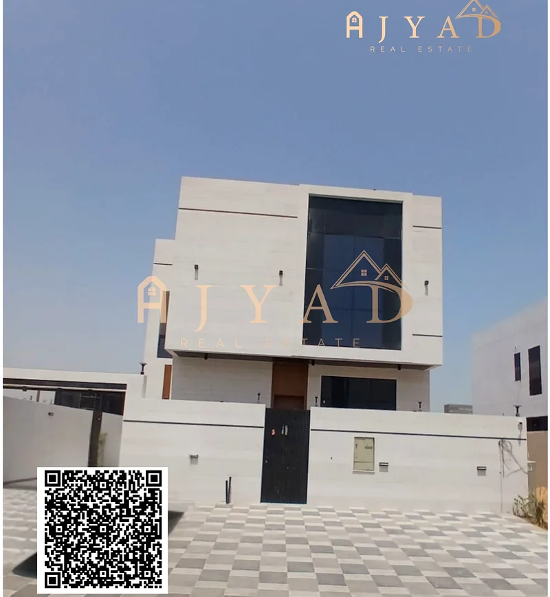 For sale | Distinctive Villa | Brand new | Near Al Zahia Mall and mohd ben zaid road | Freehold for all nationalities | No Service Fees.63912796380546110