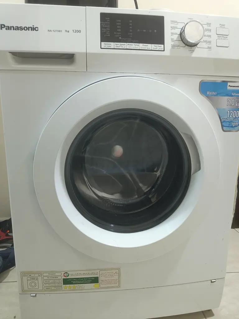 Panasonic 1200 RPM Front Load Washing Machine - Working Condition! has a bit of small sound
