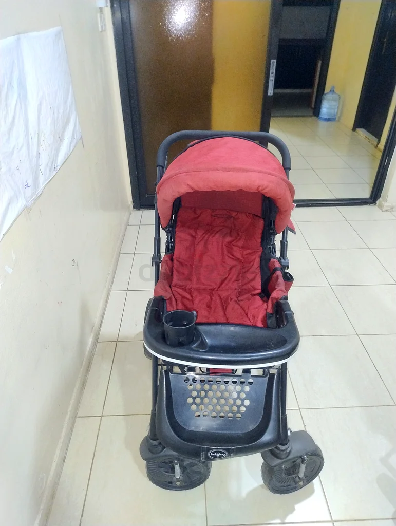 Baby Hug Stylish Red Stroller for Your Little One!63174334071170111