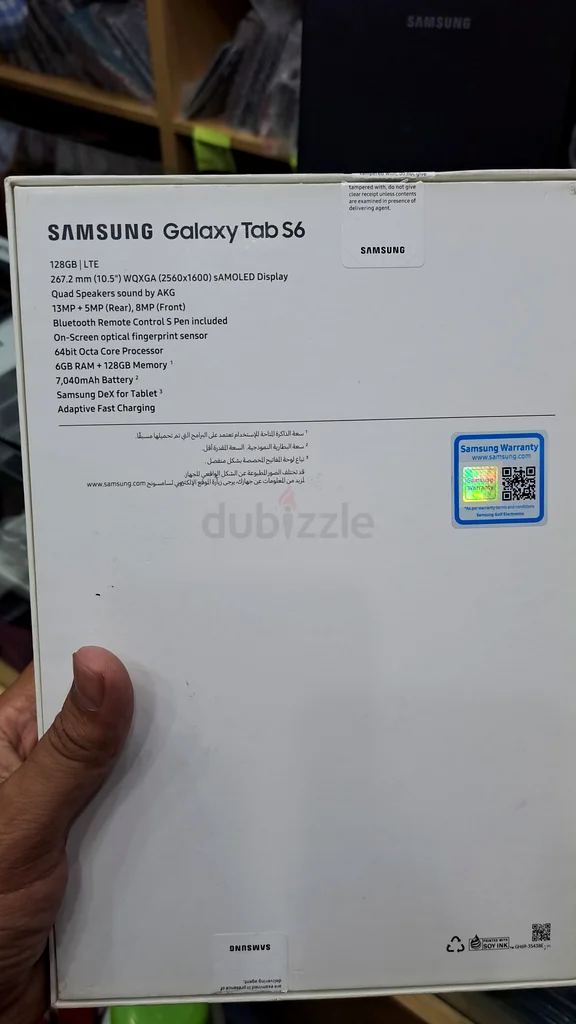 Samsung Galaxy Tab S6 TRA 128GB63189115132290113