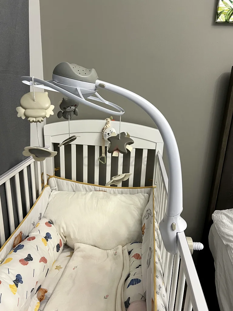 Charming Baby Mobile 3-in-1 Musical Cot with Projector, Sensorial And Motor Skills Development63230185140099111