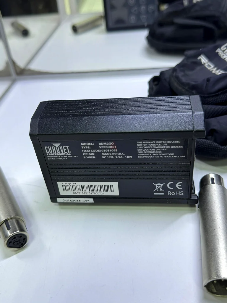 Original EK PRO RDM Xpress Kit, which is a portable RDM/DMX diagnostic tool kit63263525655554113