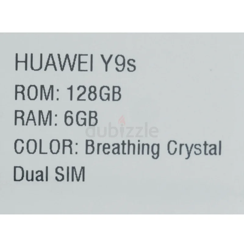 Huawei Y9s for sale, new, price 300 dirhams. Huawei Y9s, new, price 300 dirhams. Storage 128GB, RAM 6GB.63216357632259112