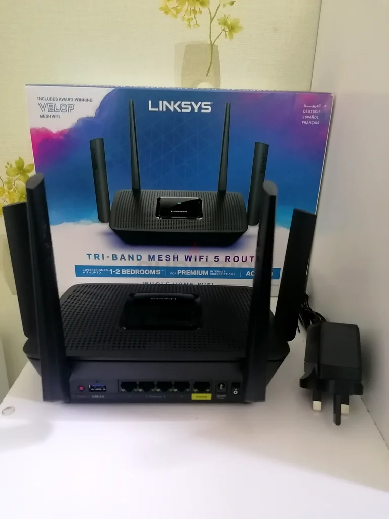 راوتر لينكسيس MR9000 واي فاي ميش ثلاثي النطاقات AC300063258147379843111