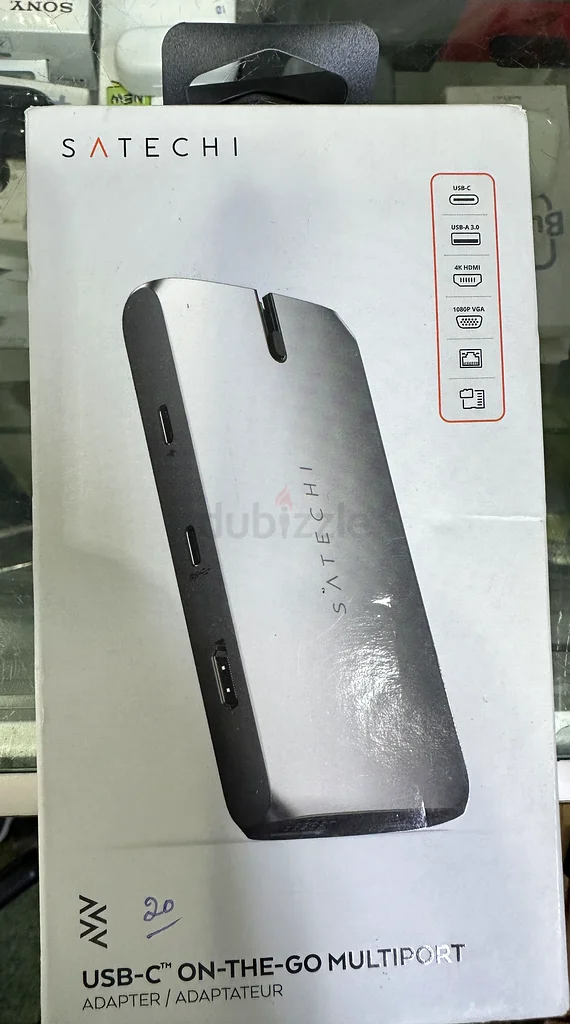 Satechi USB-C On-the-Go Multiport Adapter - Enhance Your Connectivity!632612811727371121