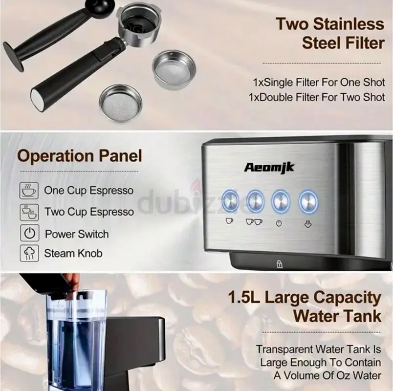 20 Bar High Pressure Espresso Machine63252950737026116