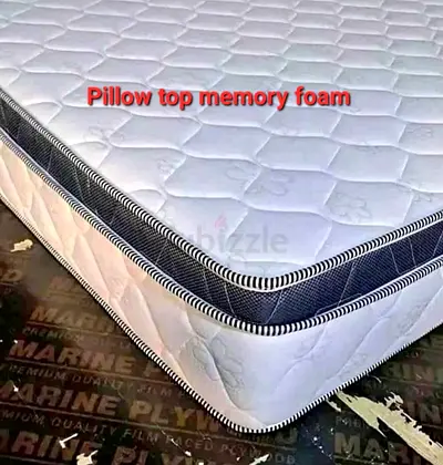 New King size 180x200cm pillow top Spring mattress for sale. 25cm thickness.