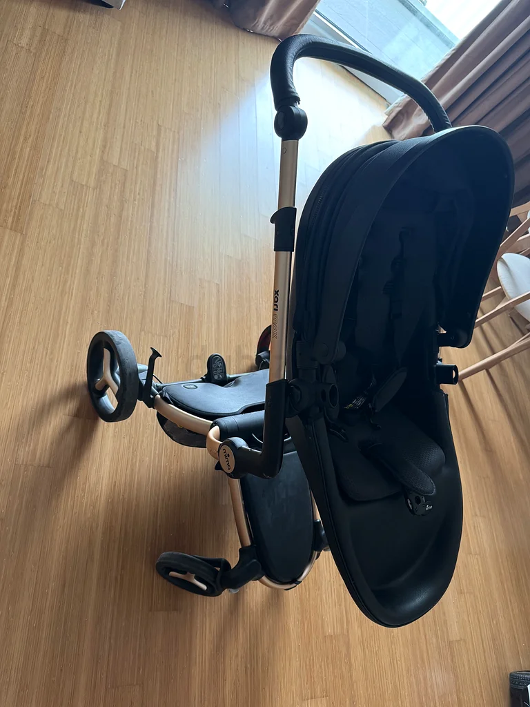 mima Xari Max Stroller (Black  Gold)63174333981827112