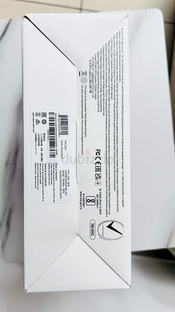 WD HDD 22TB - Mybook - Brand New63258146443907112