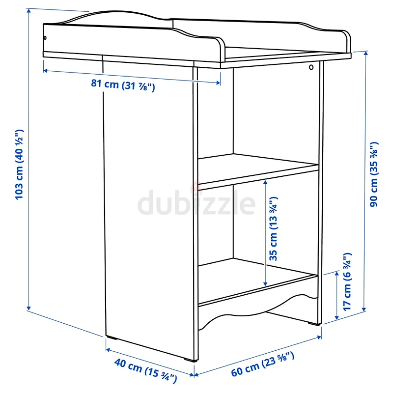 Baby changing table with free changing mat63227275765889111