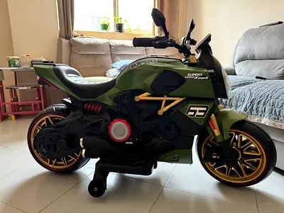 Kids Electric Ride-On Motorcycle - Heavy Duty up to 8 Years old