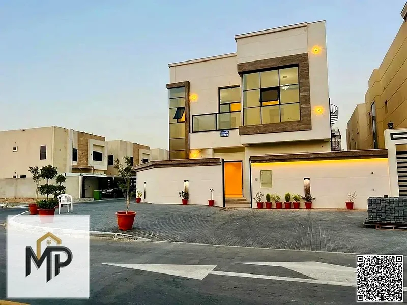 Villa for sale in a prime location opposite Azhi Corner project, two floors with water and electricity63897419948162111