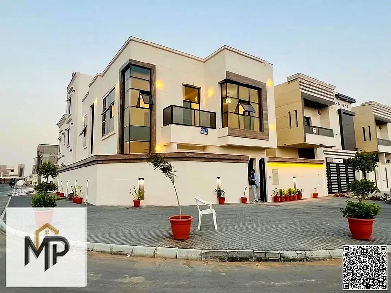 Villa for sale in a prime location opposite Azhi Corner project, two floors with water and electricity63897419948162110