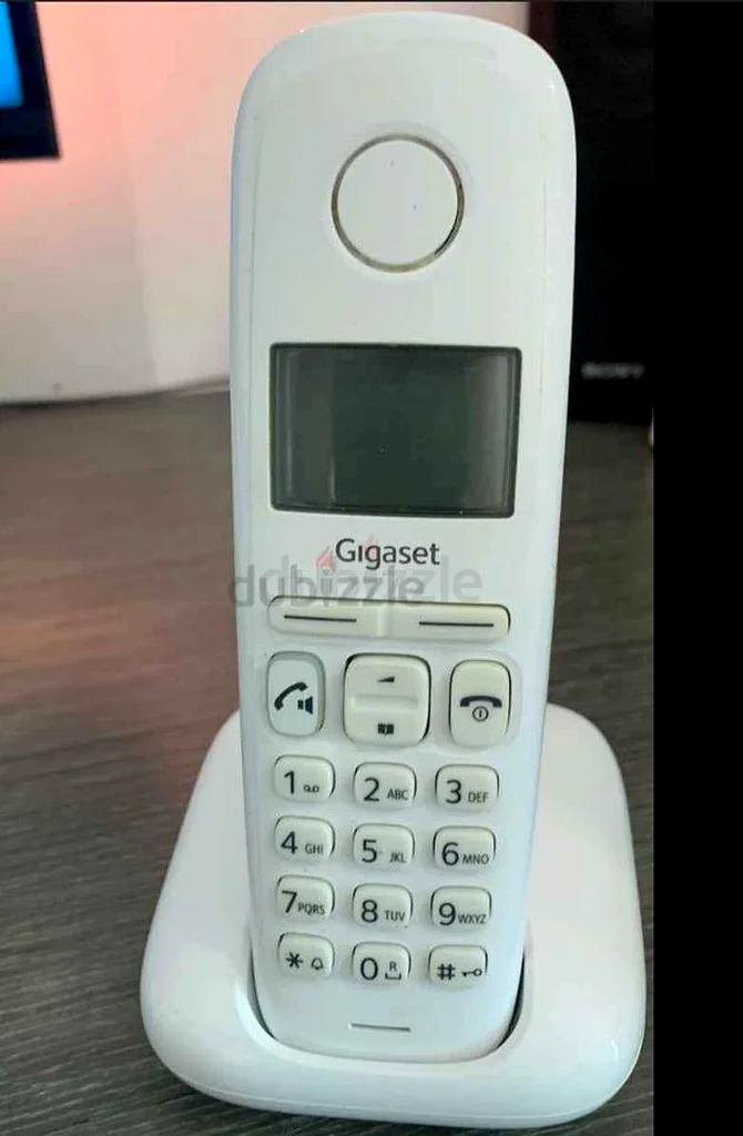 هاتف لاسلكي أبيض من جيجاست632635230735371120