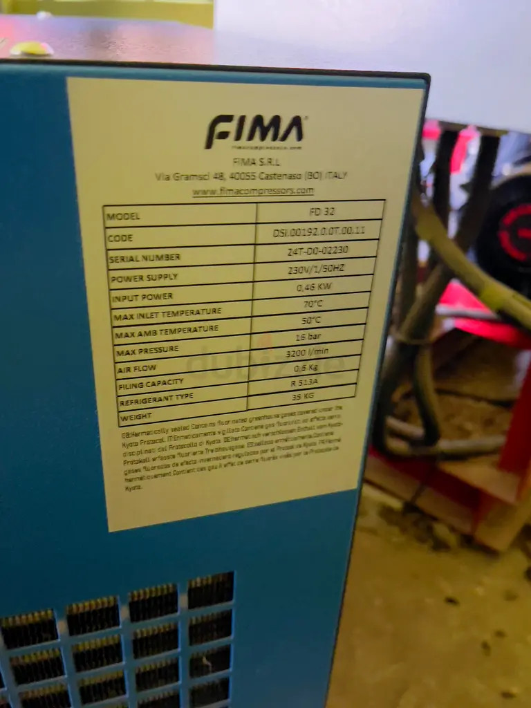 FIMA Air Compressor with Dryer65561042297091114