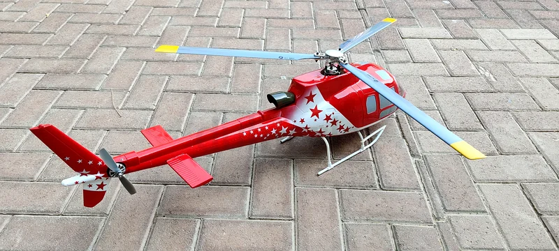 Flywing AS350 GPS RC Helicopter H1 Controller RTF with 1 4S 5000mAh Battery For Beginners63228314361730111