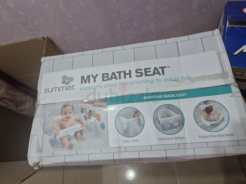 Summer My Bath Seat - Perfect Transition to Adult Tubs! BABY BATH SEAT632301854076181115
