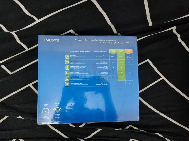 راوتر Linksys N300 (جديد) للبيع63167578063489111