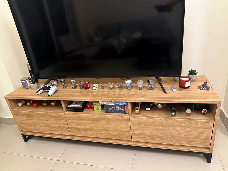 Stylish Wooden TV Unit (Width 160 cm* Hight 60 cm) with Ample Storage63186268060289112