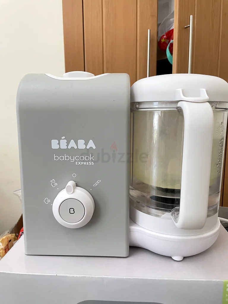 بيبا بيبيكوك إكسبريس ماكينة تحضير الطعام - رمادي فاتح63206394391169111