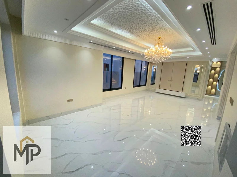 فيلا فاخرة بتصميم كلاسيكي في موقع متميز أمام مجمع أزها، وبسعر يشمل رسوم التسجيل ونقل الملكية.63898888625282112