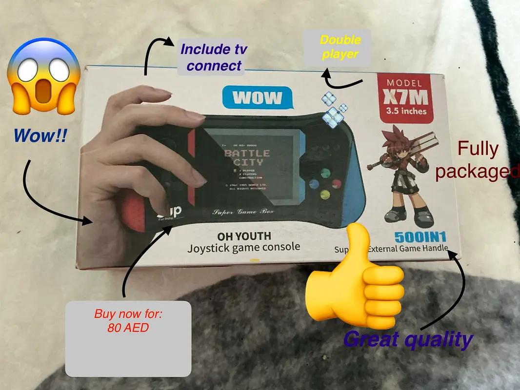SUP X7M game console