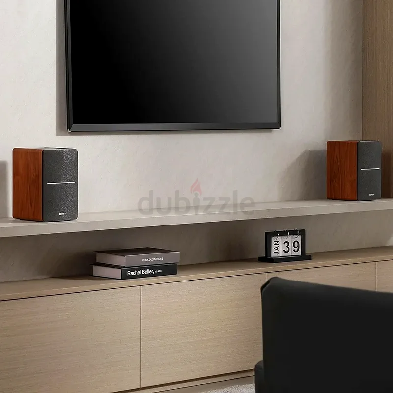Edifier P12 Passive Bookshelf Speakers - 2-way Speakers with Built-in Wall-Mount Bracket63261278114561113