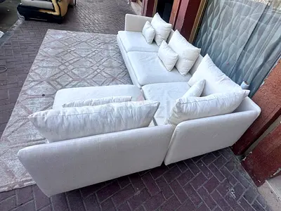 Neat and clean IKEA Sodhremn Corner Sofa beige