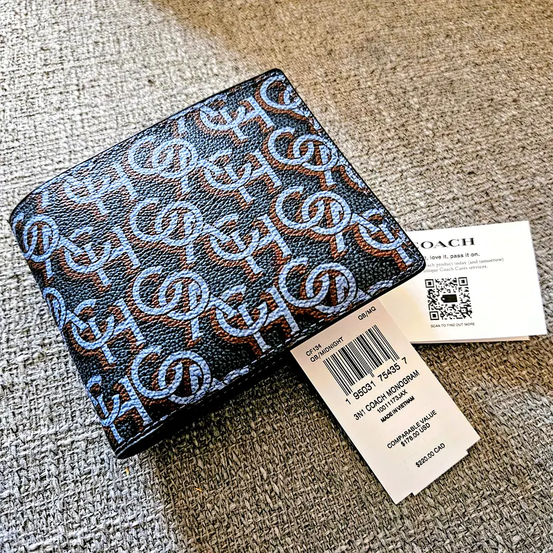 Authentic Coach Wallet