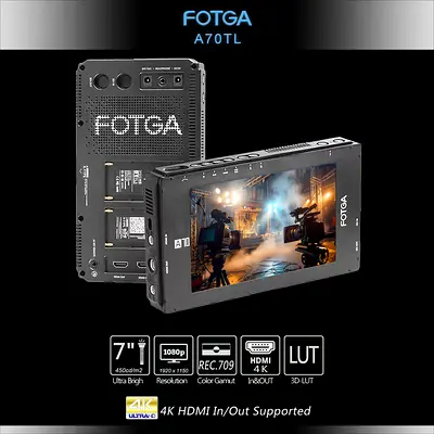 FOTGA A70TL Pro 7 Inch Touch 4k Monitor Set