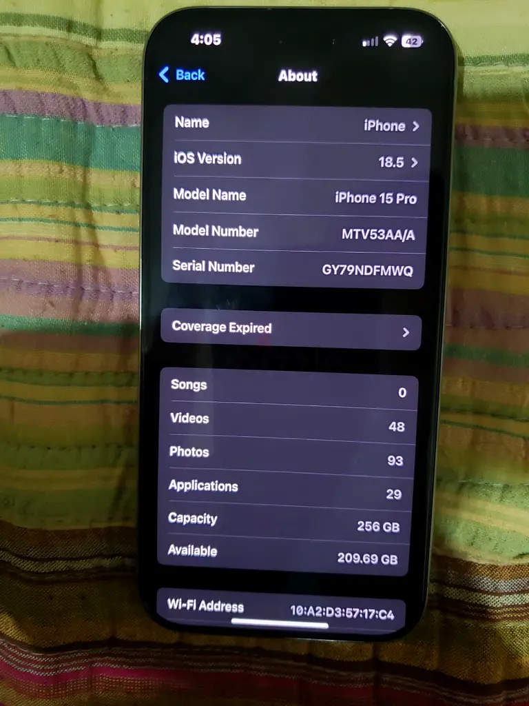 Iphone 15 pro63214428333954115