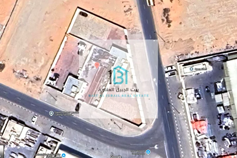 corner Industrial Yards in Al Saja’a Industrial Area on 24-meter main roads – Freehold for Arab and GCC nationals 99-year leasehold for foreigners631986109125141125