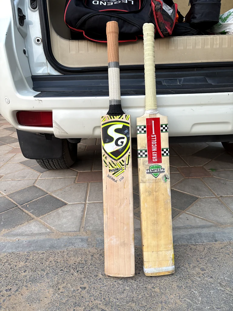 SG SEIRRA 250 and GRAY NICOLLS63250830534786111