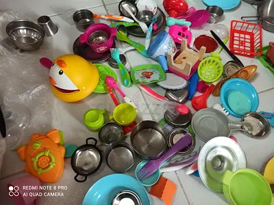Children toy utensils