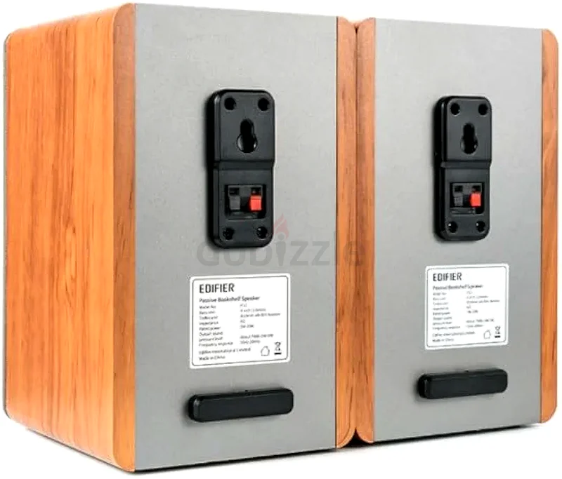 Edifier P12 Passive Bookshelf Speakers - 2-way Speakers with Built-in Wall-Mount Bracket63261278114561114