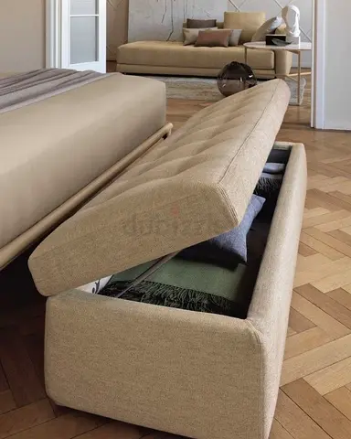 Stylish Hydraulic Storage Ottoman - Perfect for Modern Homes