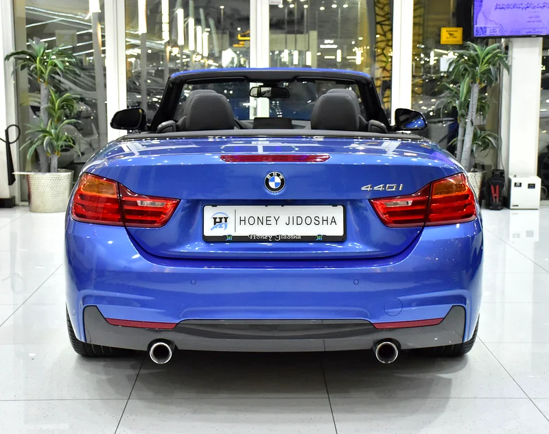 EXCELLENT DEAL for our BMW 440i M-Kit Convertible ( 2017 Model ) in Blue Color GCC Specs63156542355970114