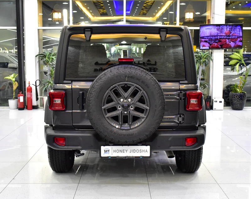 AED 2,953 EMi for 5Yrs | Jeep Wrangler Unlimited SPORT 2.0L ( 2025 Model ) Grey Color GCC Specs63398603137539114