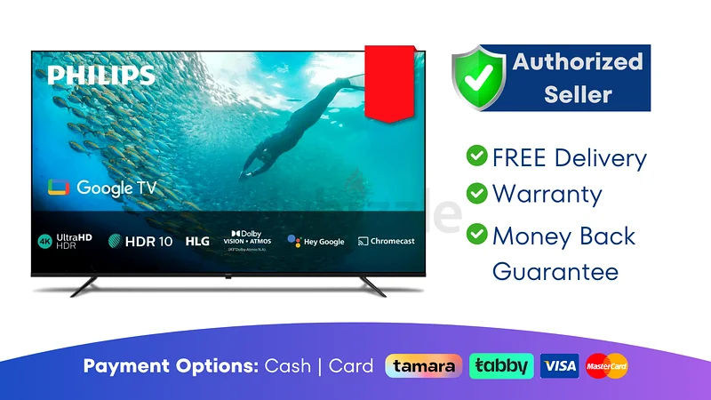 Philips 55 inch Android Smart TV - 4K ● Brand New | 1 Year Warranty | FREE Delivery | AJM3446632629336198411129