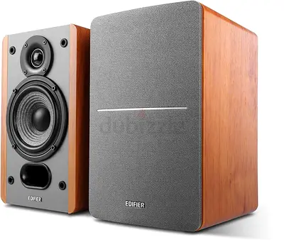 Edifier P12 Passive Bookshelf Speakers - 2-way Speakers with Built-in Wall-Mount Bracket