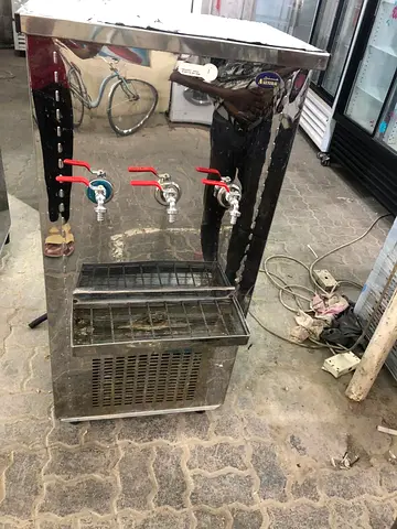 3 tap water cooler
