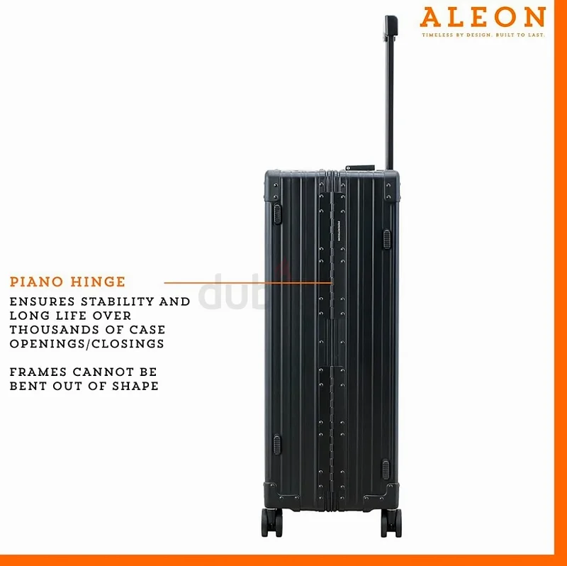 Aleon 30 Aircraft Aluminium Luggage in Onyx - Perfect for Your Travels! Worth close to AED 7,000.63239605906179111