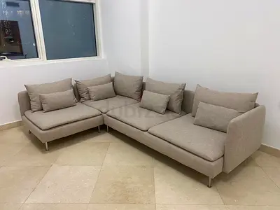 Excellent condition IKEA Sodhremn Corner Sofa beige