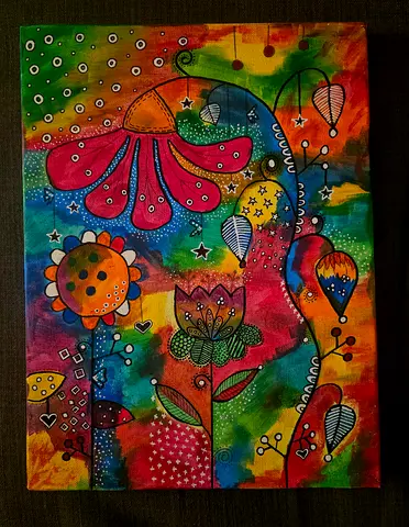 Painting for wall hanging