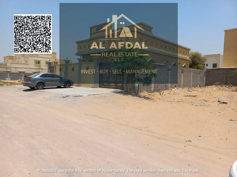 Second residential plot of land, located on the corner of two streets in Al Helio 2, excellent location63185188798850111