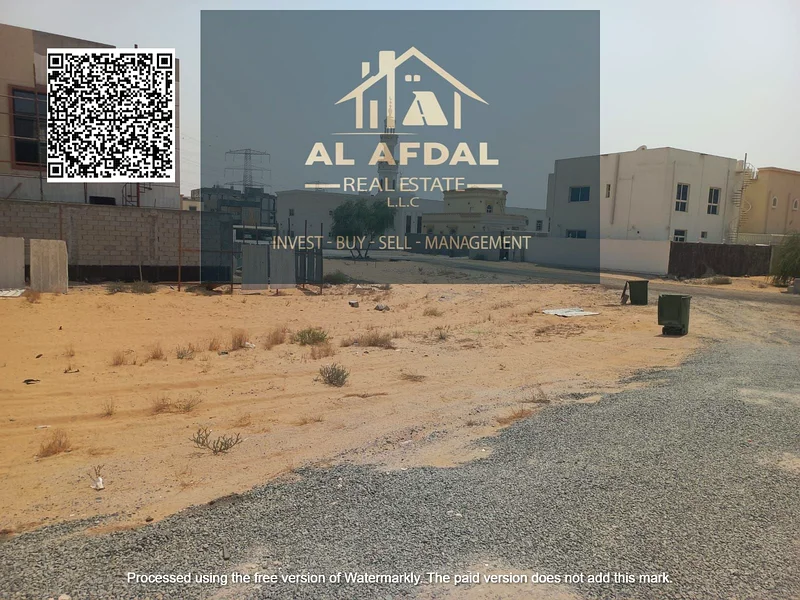 Second residential plot of land, located on the corner of two streets in Al Helio 2, excellent location63185188798850113